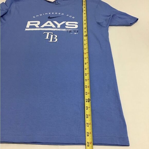 Nike Blue T-Shirt Short Sleeve Engineered Officially For Ray New Size Medium - Picture 7 of 8